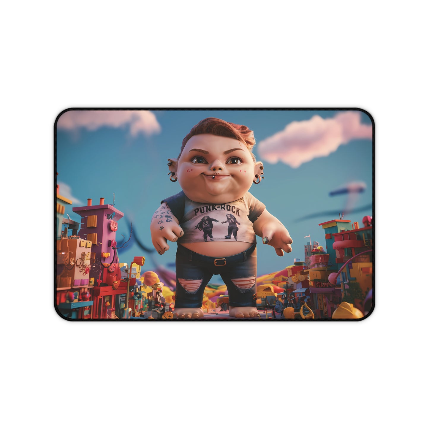 Punk Rock Baby Giant - Desk Mat