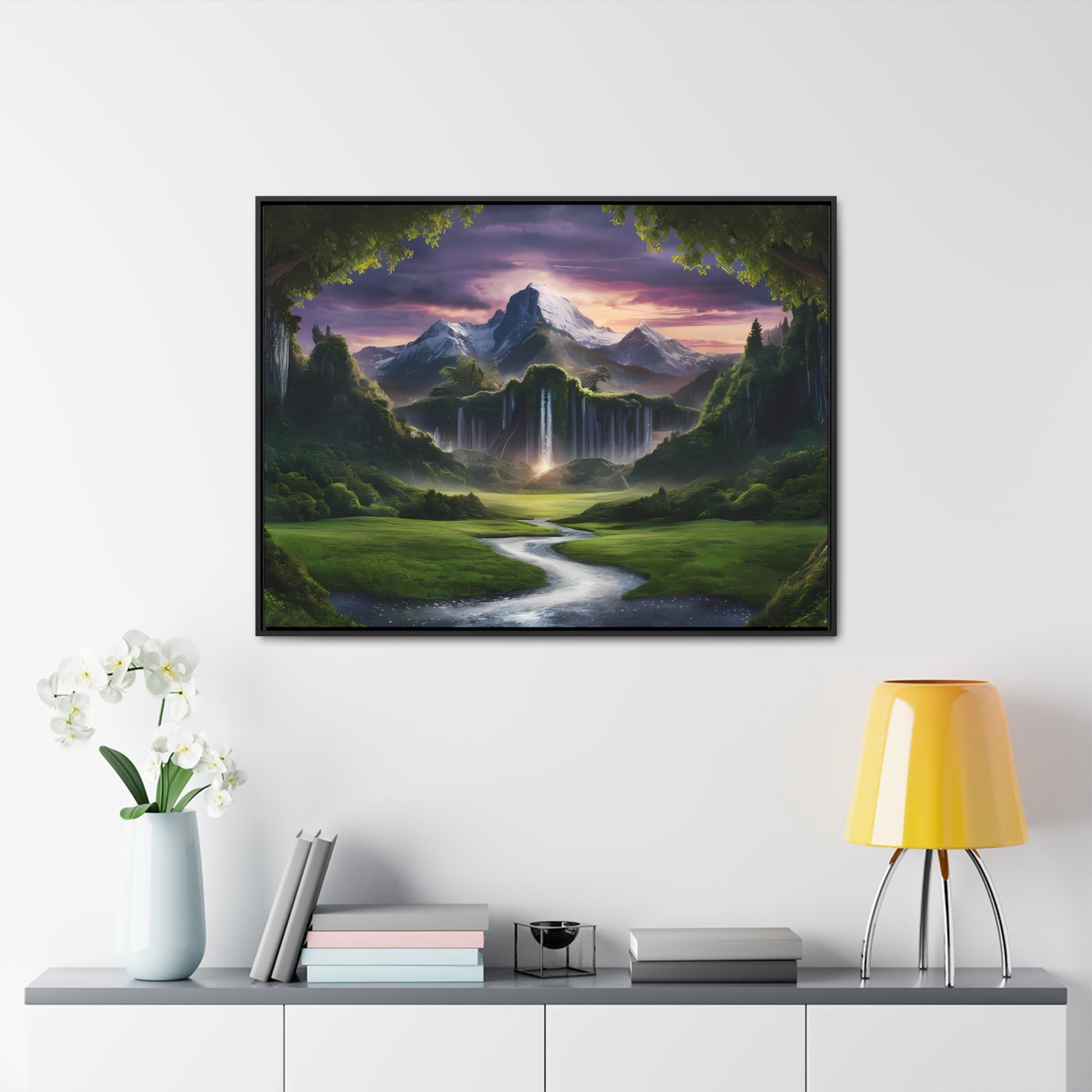 Loading Spinner in Progress - Gallery Canvas Wraps, Horizontal Frame