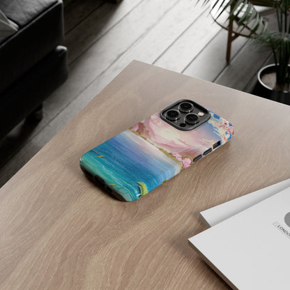 Serene Lake and Mountains - Smartphone Tough Cases