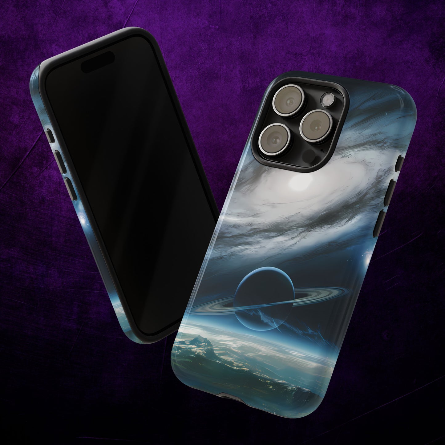 Outer Space viewing of a Planet - Smartphone Tough Cases
