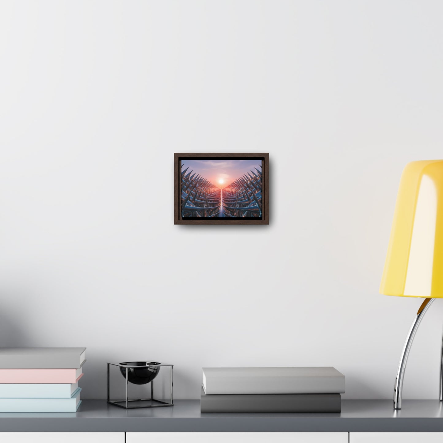 Path of Thorns at Sunrise - Gallery Canvas Wraps, Horizontal Frame