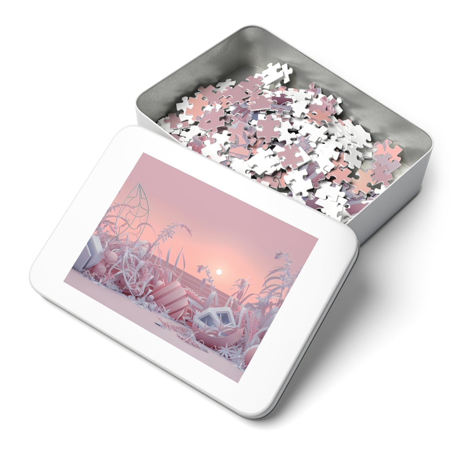 Ephemeral Garden at Dusk - Jigsaw Puzzle (30, 110, 252, 500,1000-Piece)