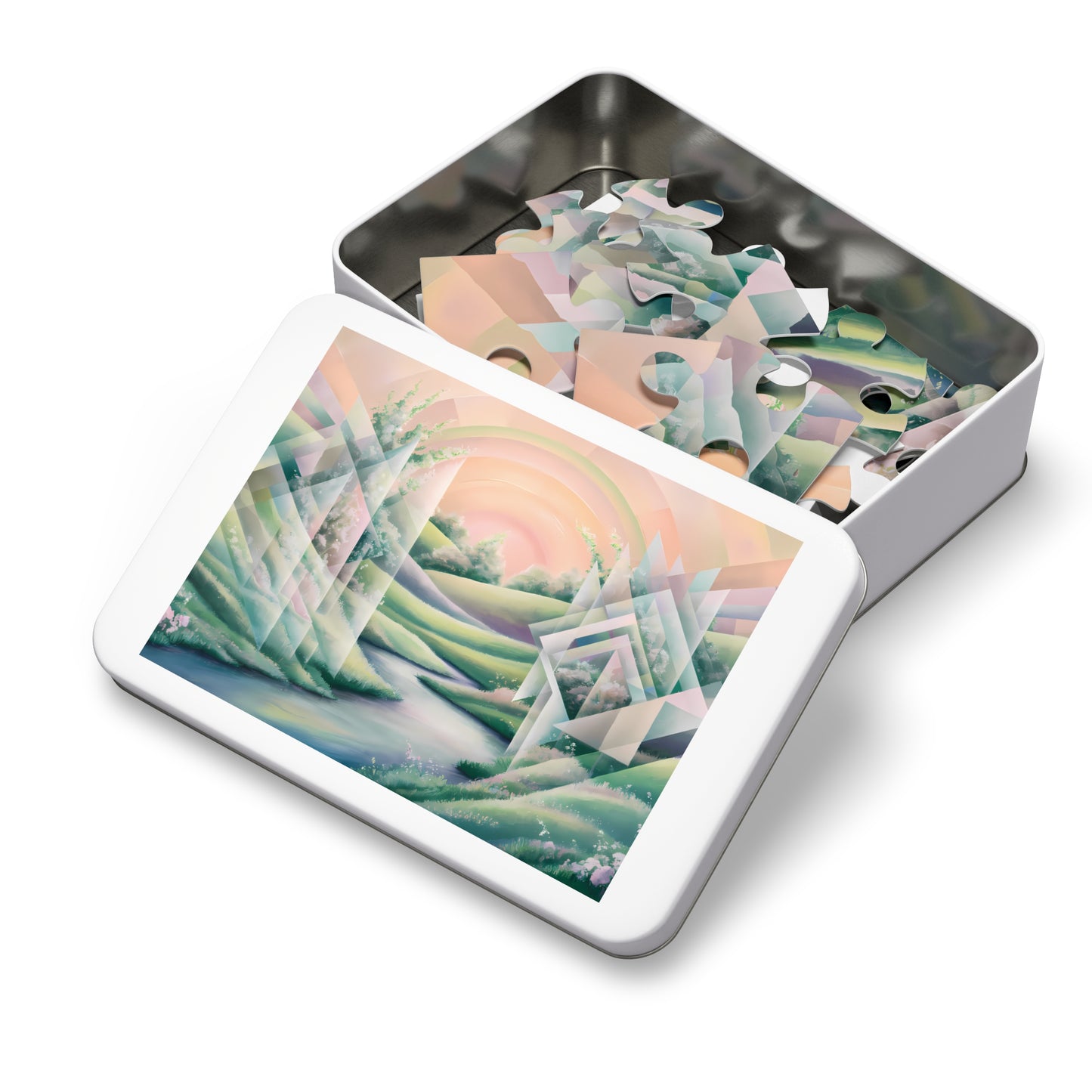 "Echoes of Serenity" - Jigsaw Puzzle (30, 110, 252, 500,1000-Piece)